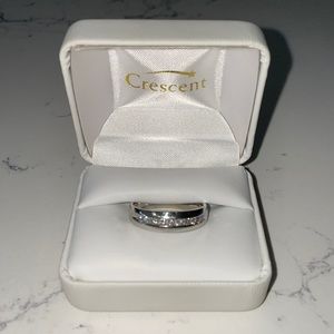 Mens diamond band